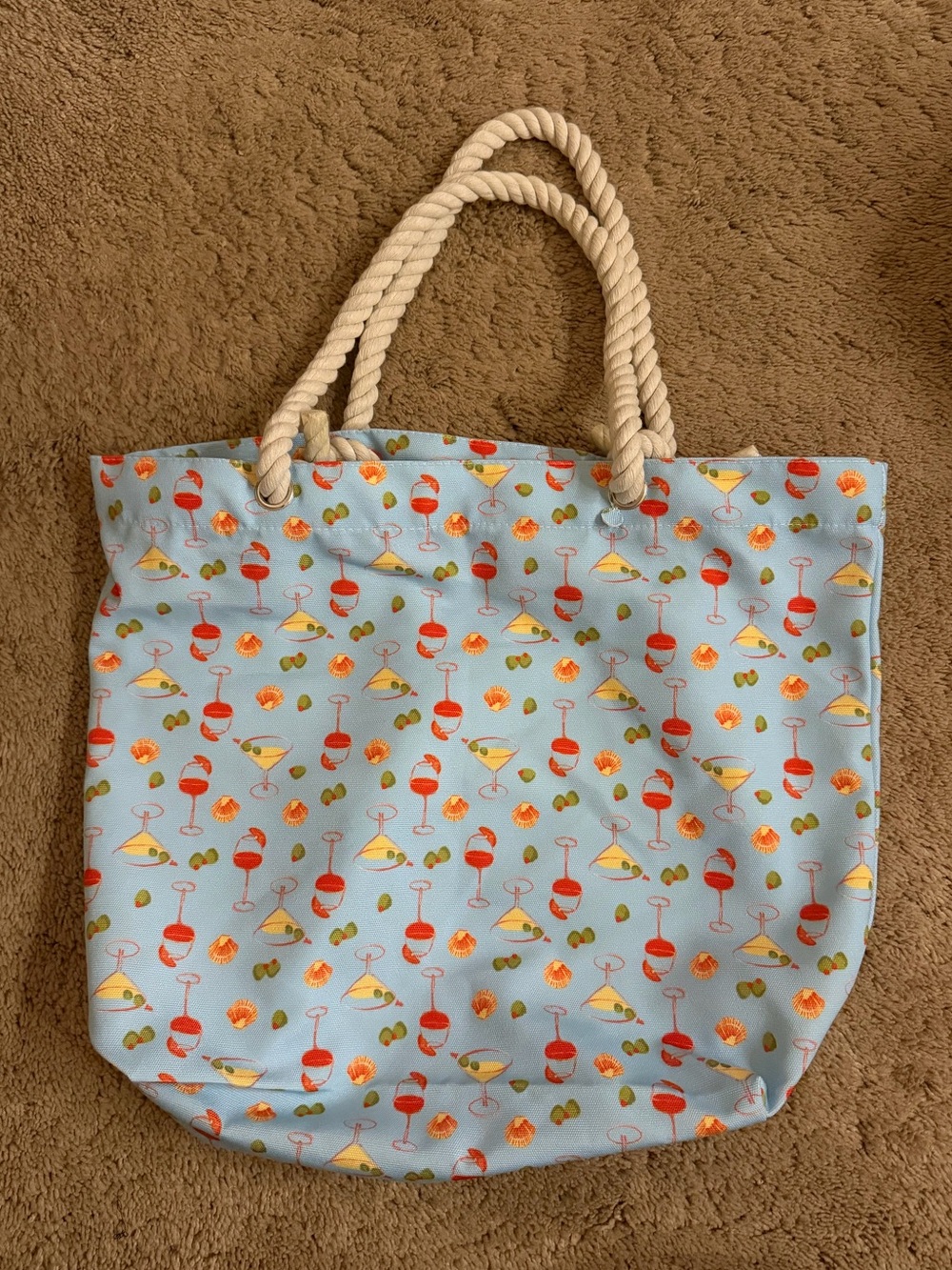 Martini tote bag